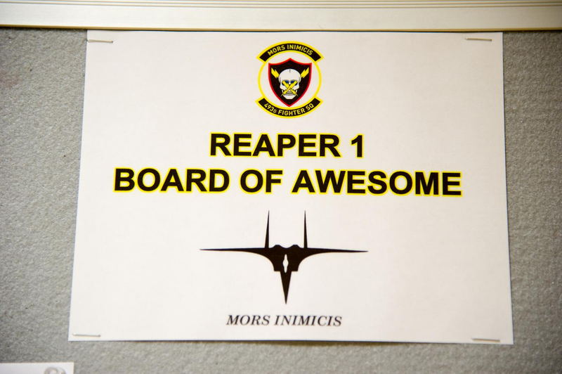 Illustration for article titled This Photo Tour Of The USAF's "Grim Reapers" F-15 Squadron Will Give You Shivers